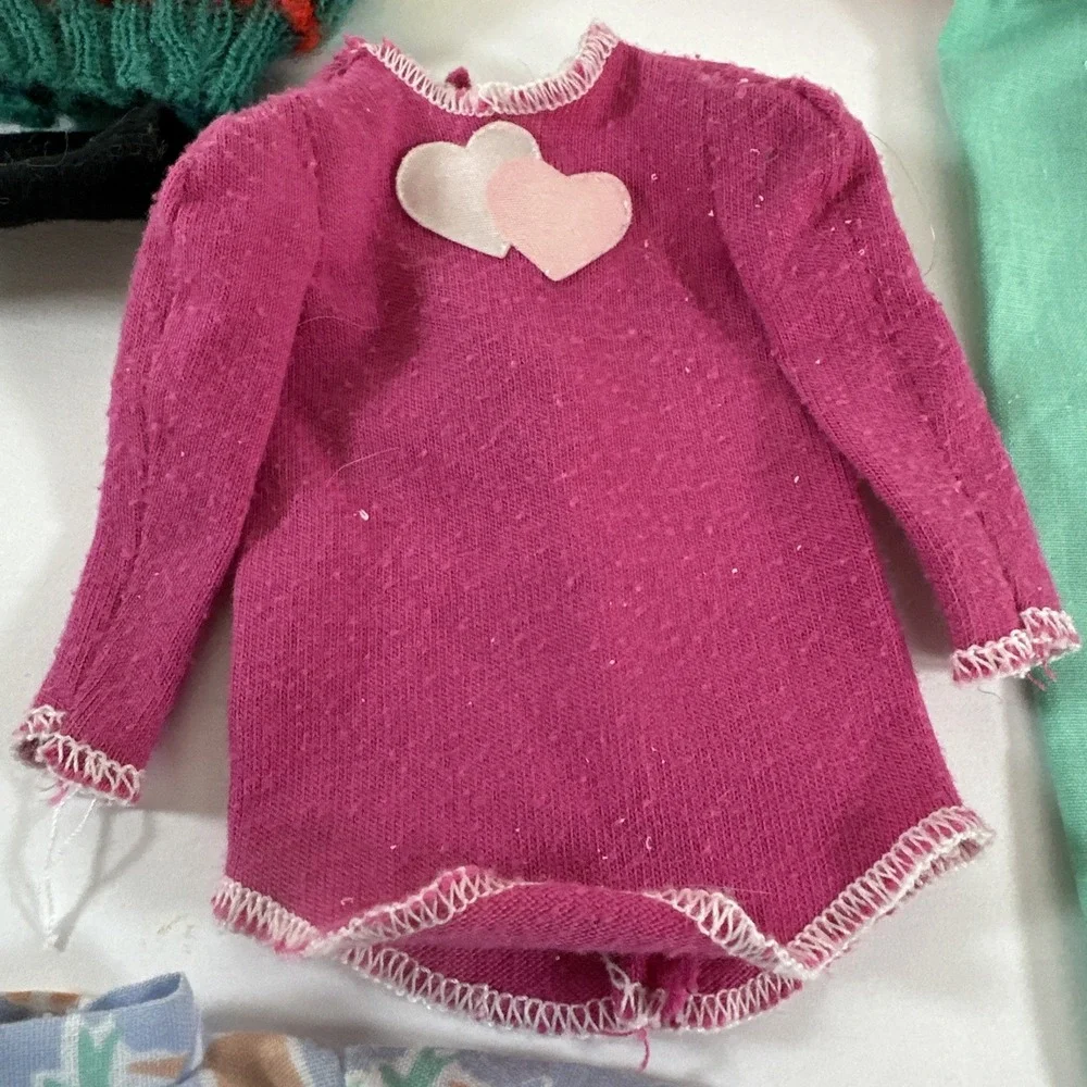 Vintage Barbie Doll Clothes 1 Boot, 1 Long Stocking 8 Pieces